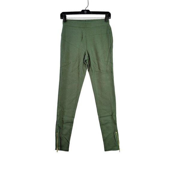 Iman Olive Super Soft Leggings Sz XS - Picture 1 of 10